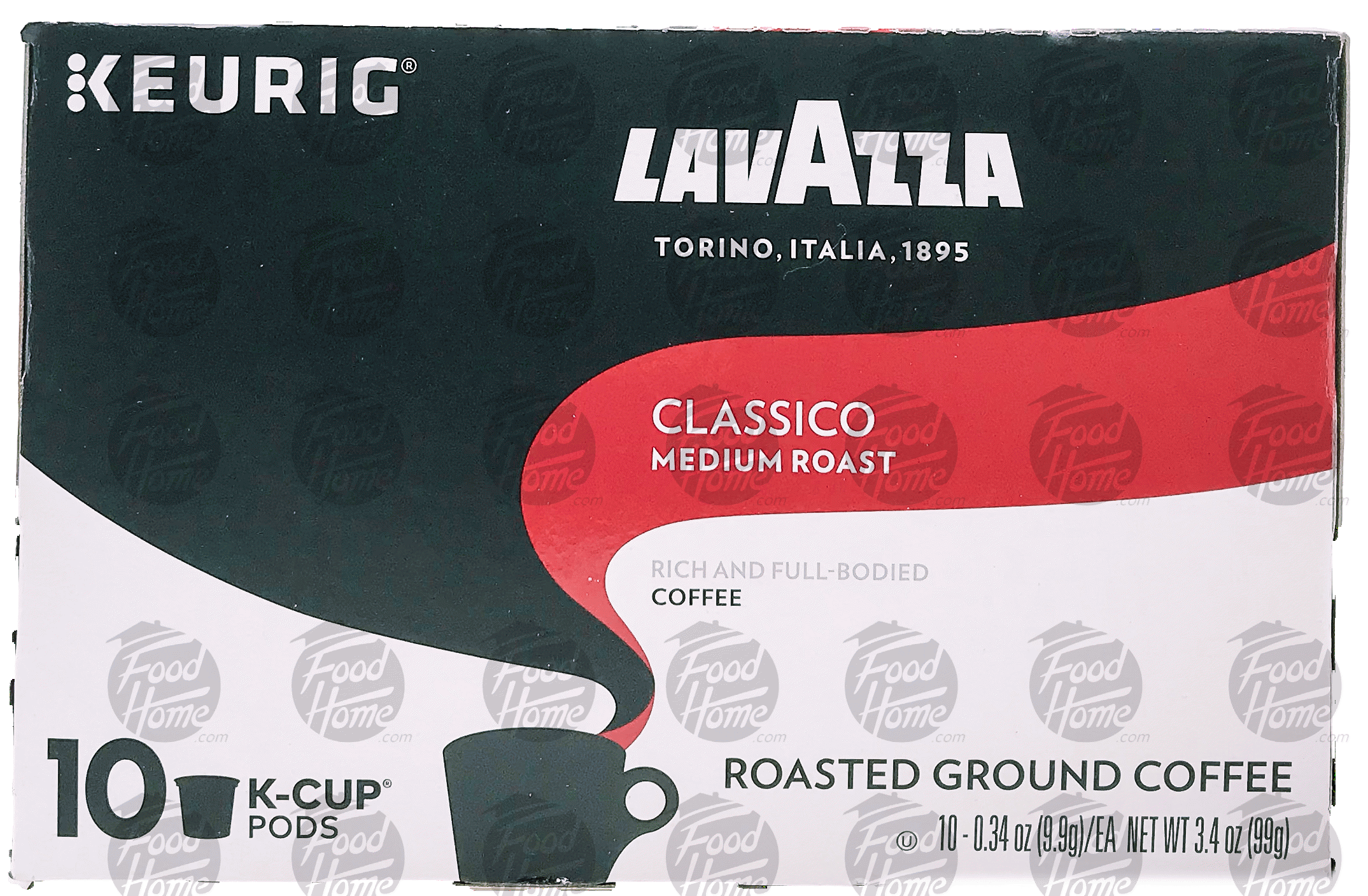 LavAzza  classico medium roast, rich and full-bodied coffee, 10 ct., box Full-Size Picture